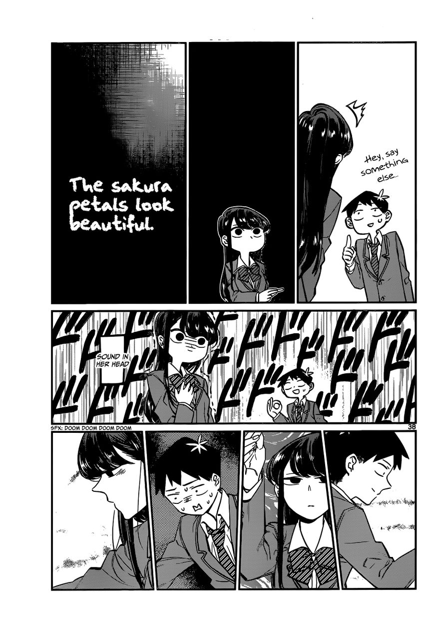 Komi-san wa Komyushou Desu chapter 1 page 38
