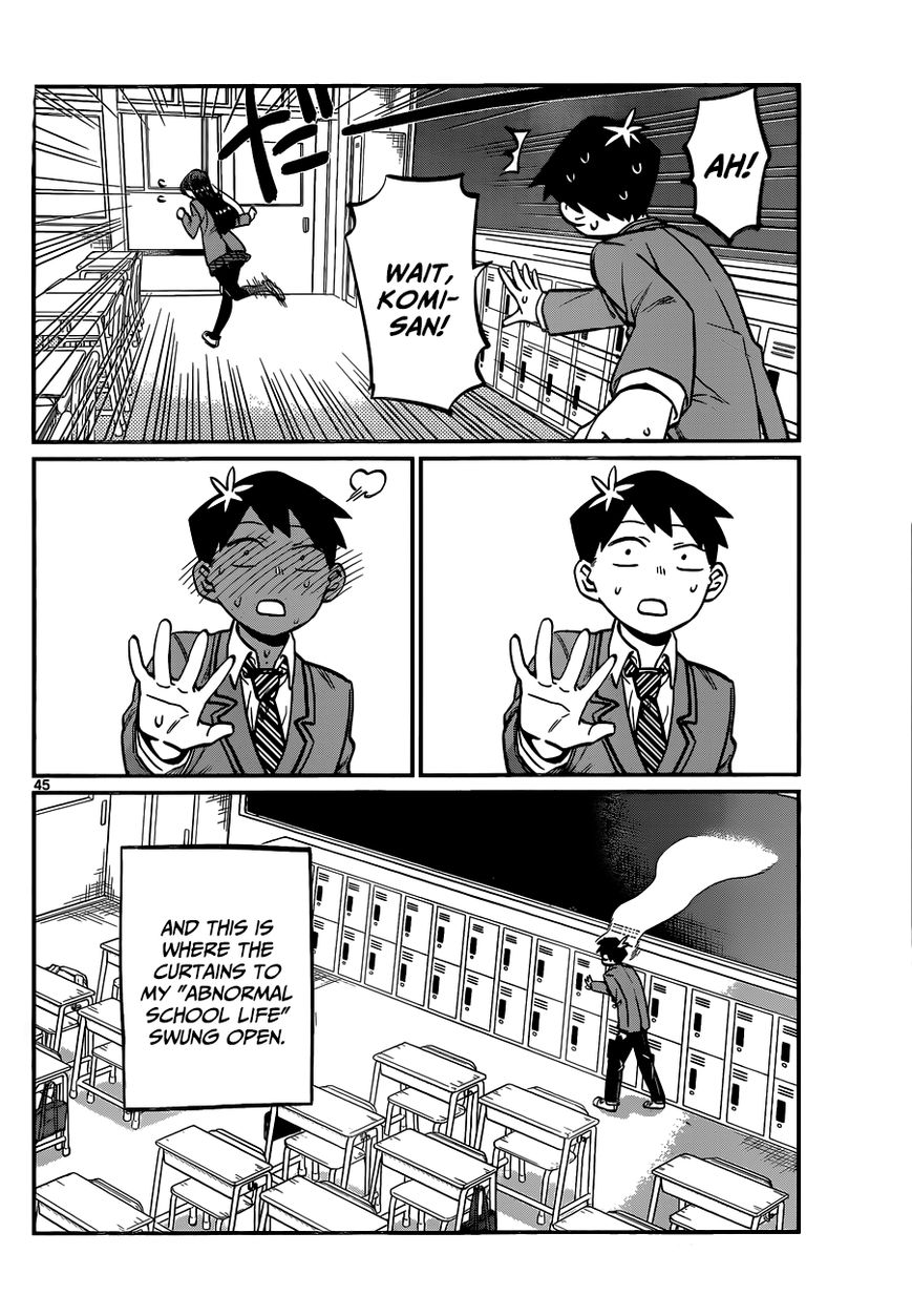 Komi-san wa Komyushou Desu chapter 1 page 44