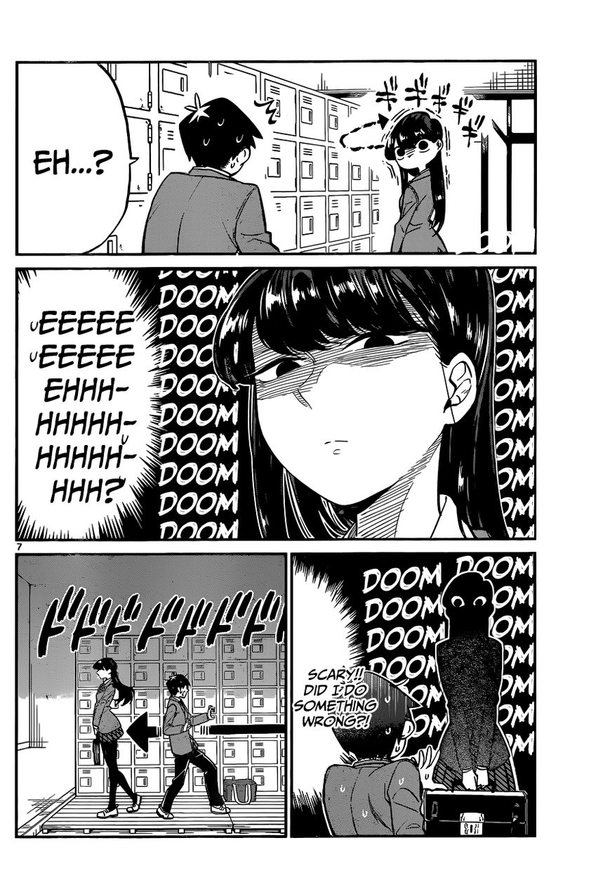 Komi-san wa Komyushou Desu chapter 1 page 7