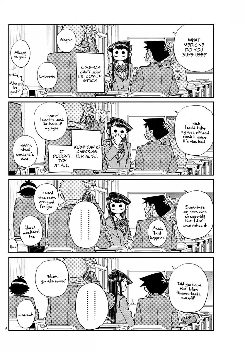 Komi-san wa Komyushou Desu chapter 138 page 6