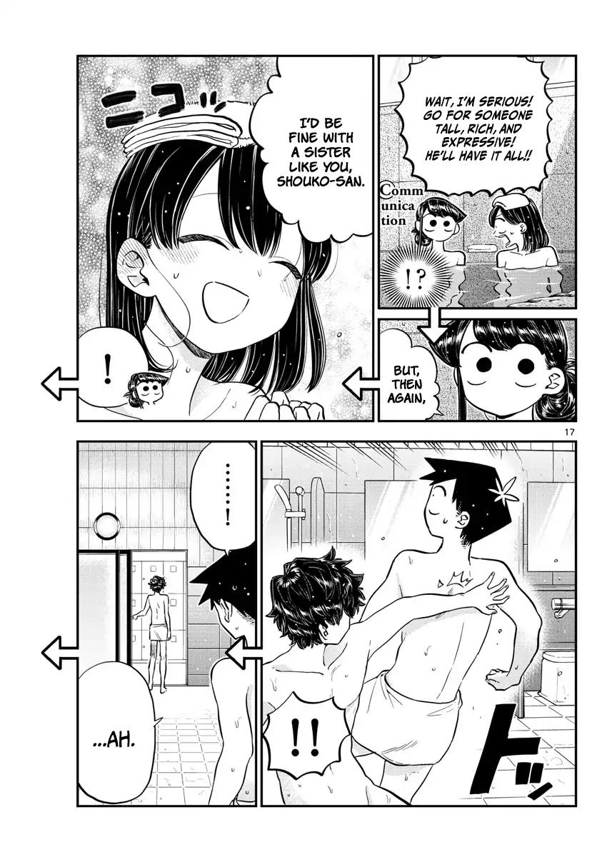 Komi-san wa Komyushou Desu chapter 145.5 page 17