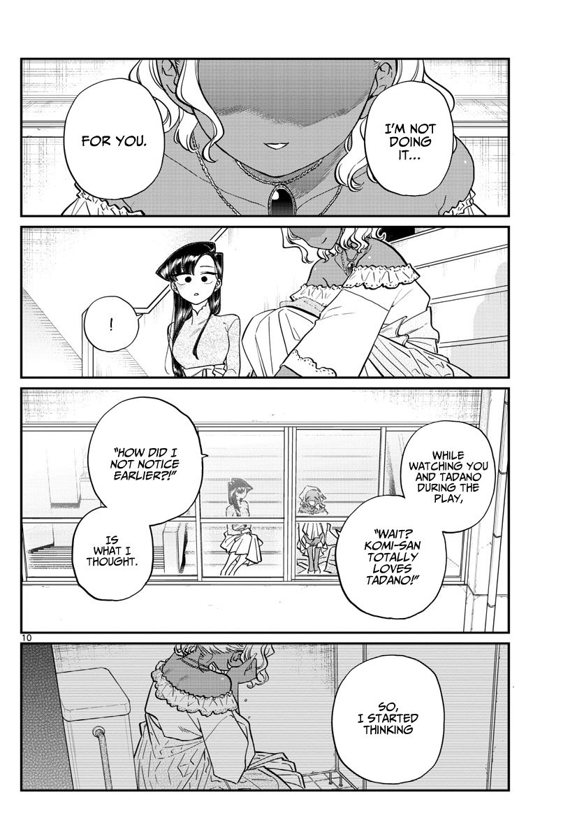Komi-san wa Komyushou Desu chapter 228 page 10