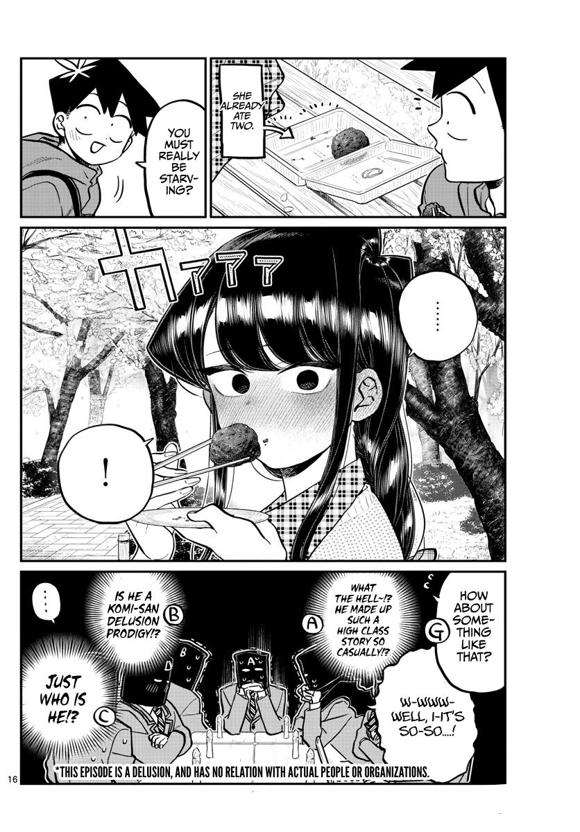 Komi-san wa Komyushou Desu chapter 250 page 16