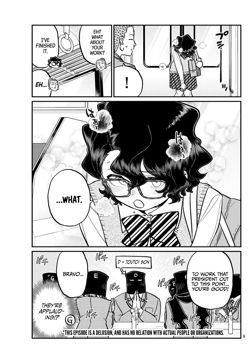 Komi-san wa Komyushou Desu chapter 250 page 9