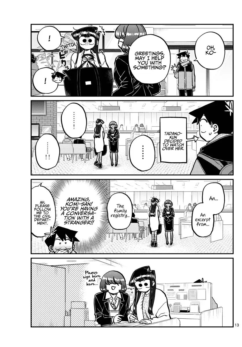 Komi-san wa Komyushou Desu chapter 277 page 4