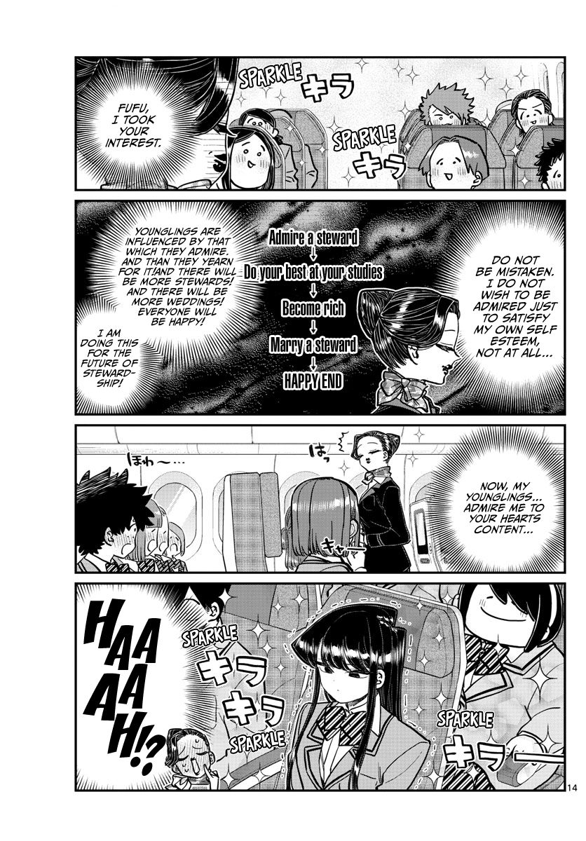 Komi-san wa Komyushou Desu chapter 278 page 14