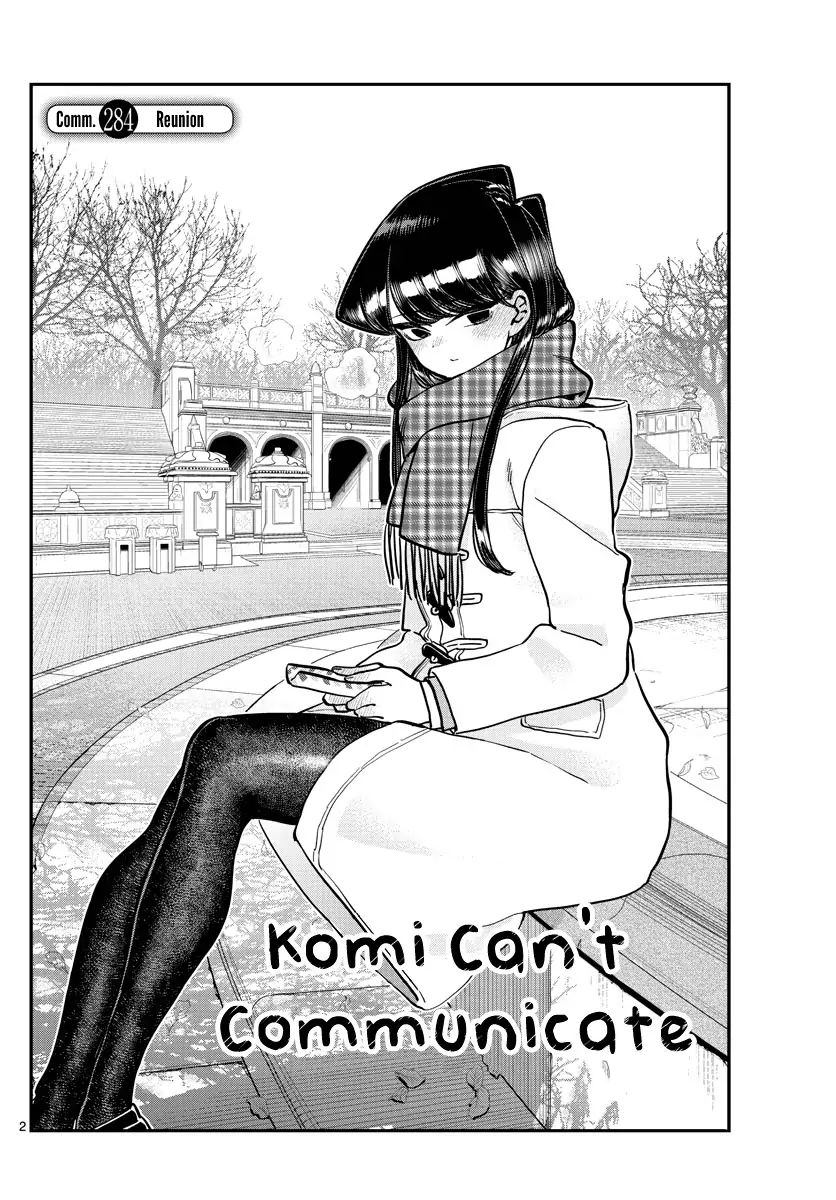 Komi-san wa Komyushou Desu chapter 284 page 2