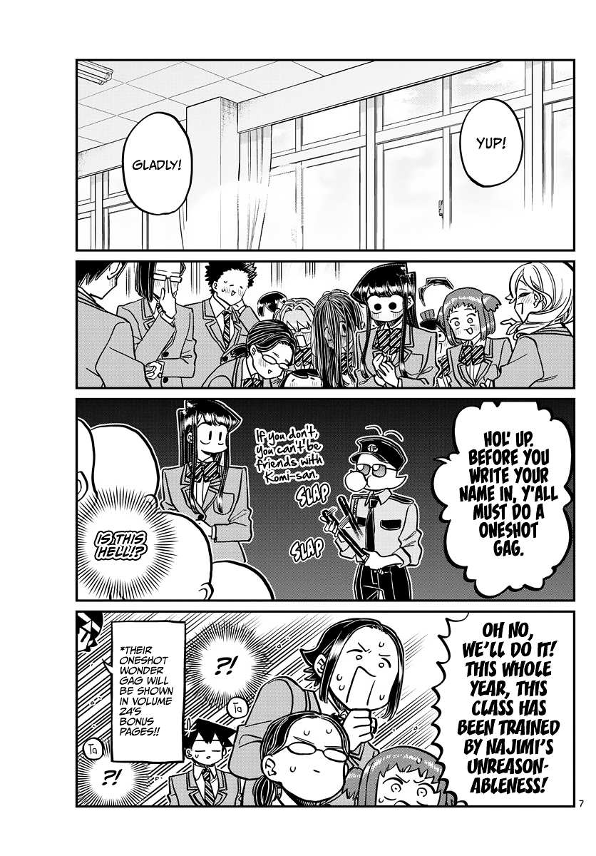 Komi-san wa Komyushou Desu chapter 323 page 7
