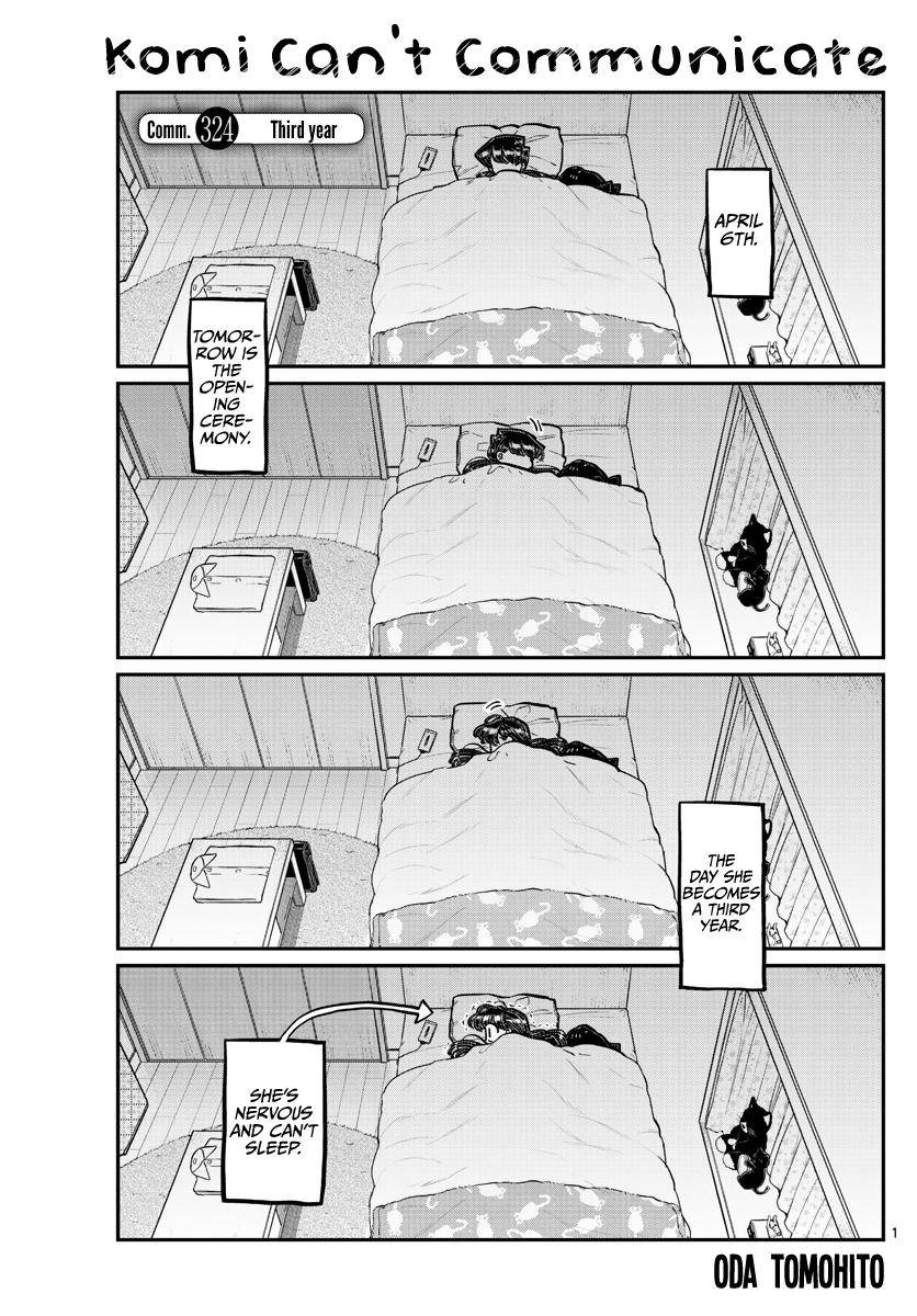 Komi-san wa Komyushou Desu chapter 324 page 2