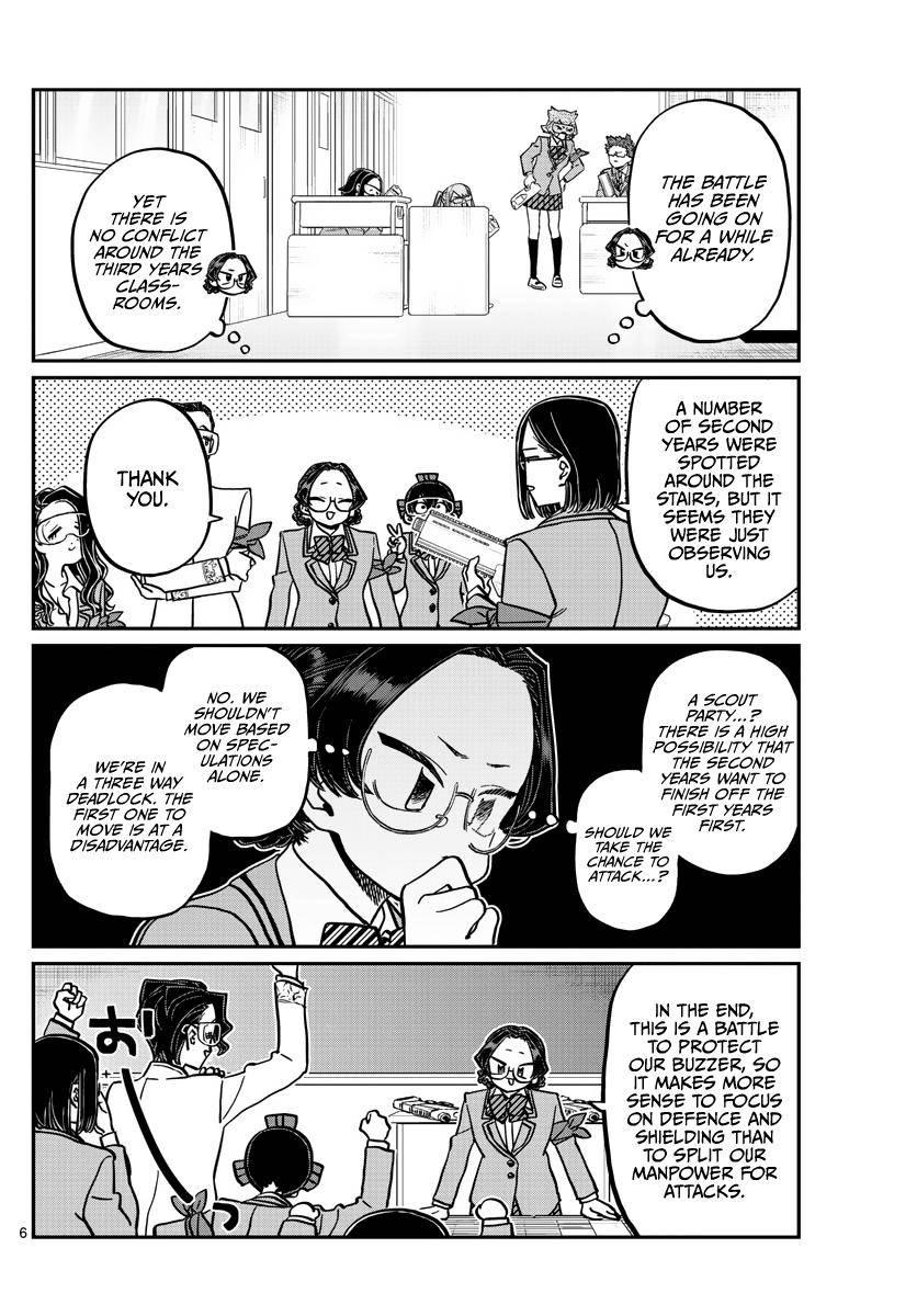 Komi-san wa Komyushou Desu chapter 331 page 6