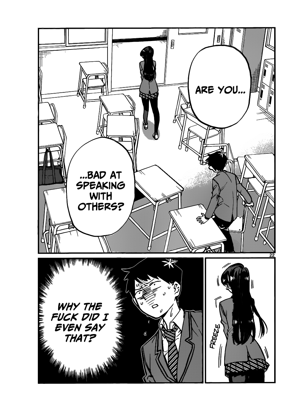 Komi-san wa Komyushou Desu chapter 4 page 5