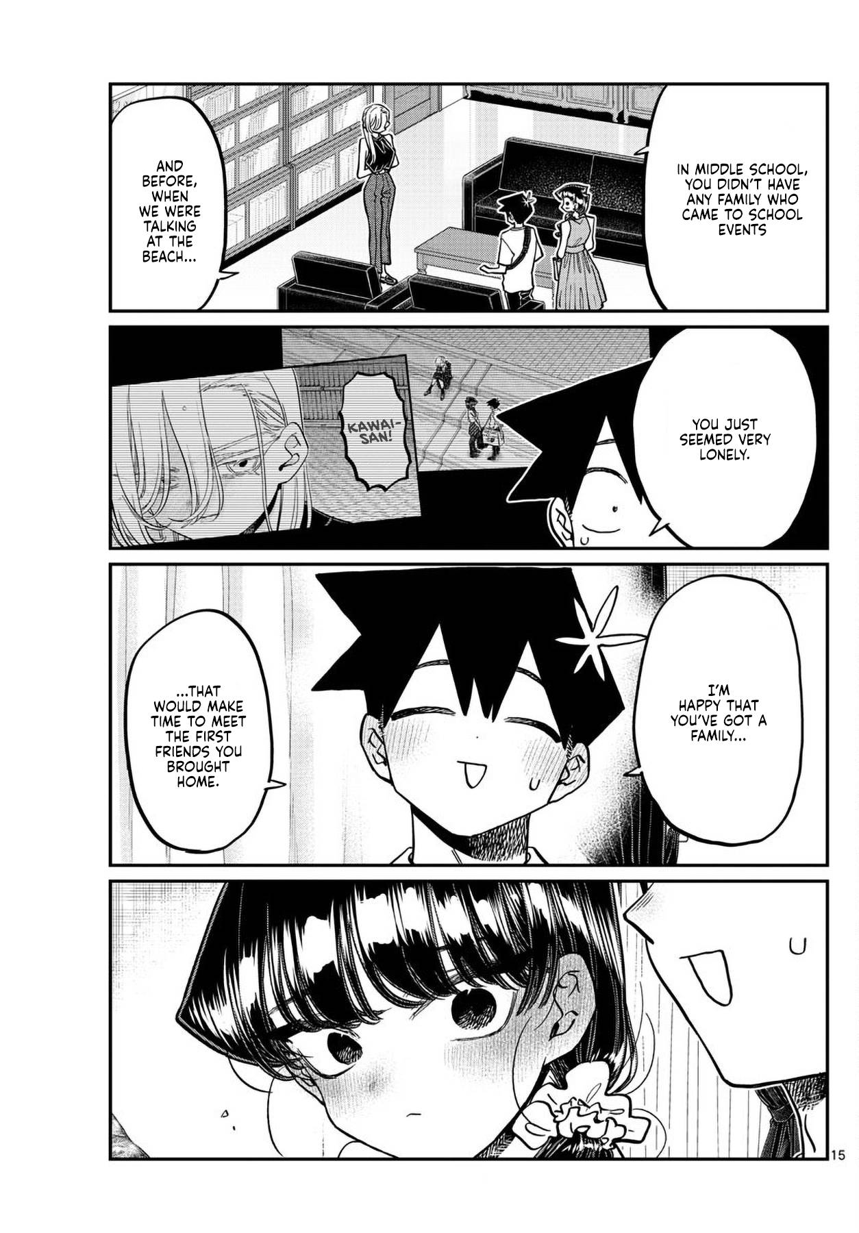 Komi-san wa Komyushou Desu chapter 400 page 15