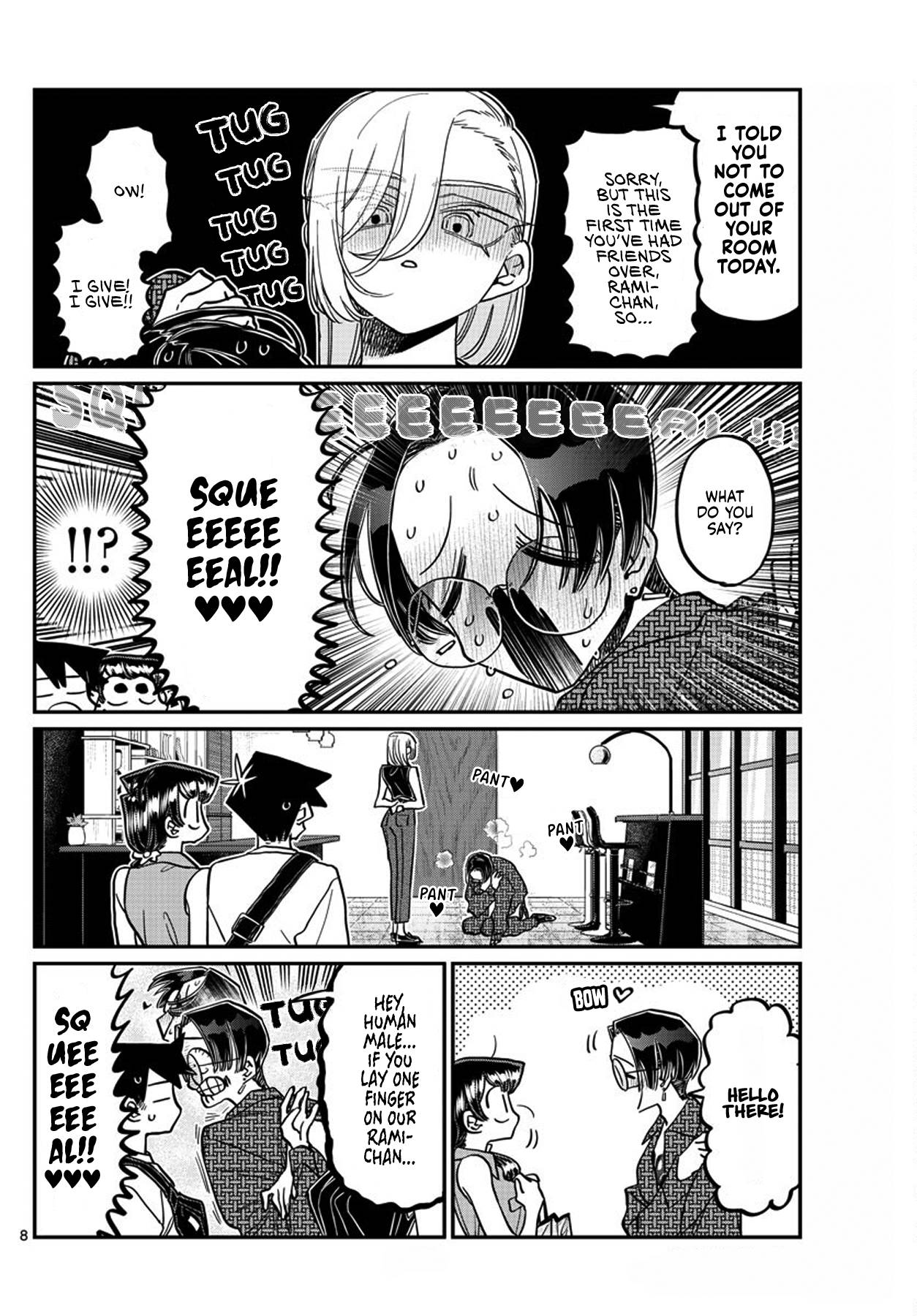 Komi-san wa Komyushou Desu chapter 400 page 8