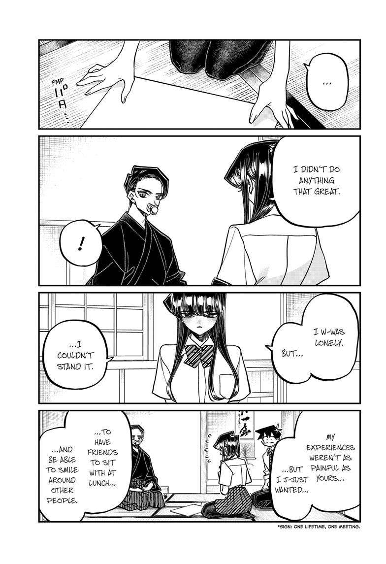 Komi-san wa Komyushou Desu chapter 418 page 10