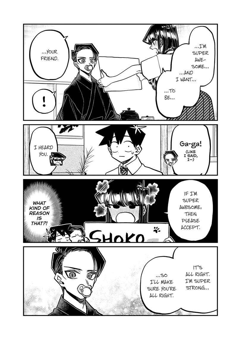 Komi-san wa Komyushou Desu chapter 418 page 14