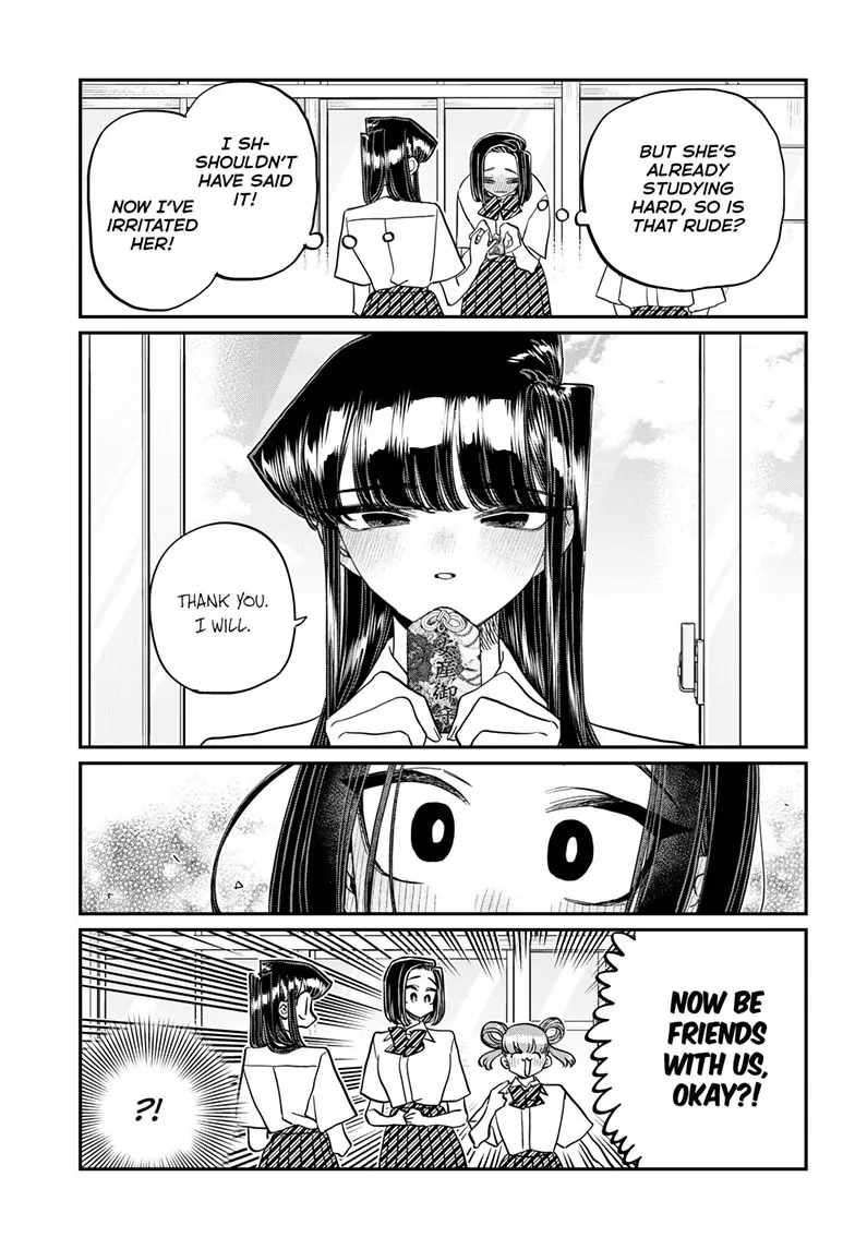 Komi-san wa Komyushou Desu chapter 436 page 17