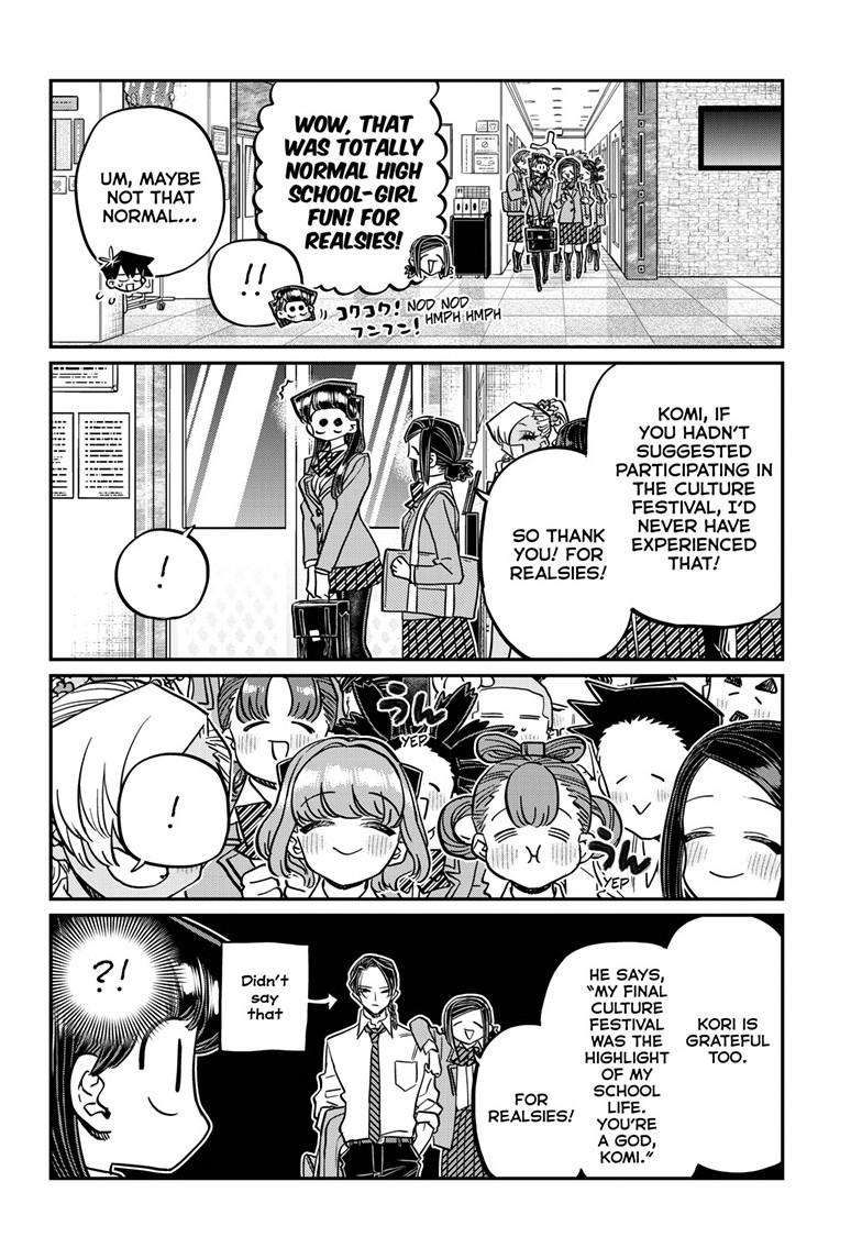 Komi-san wa Komyushou Desu chapter 456 page 13