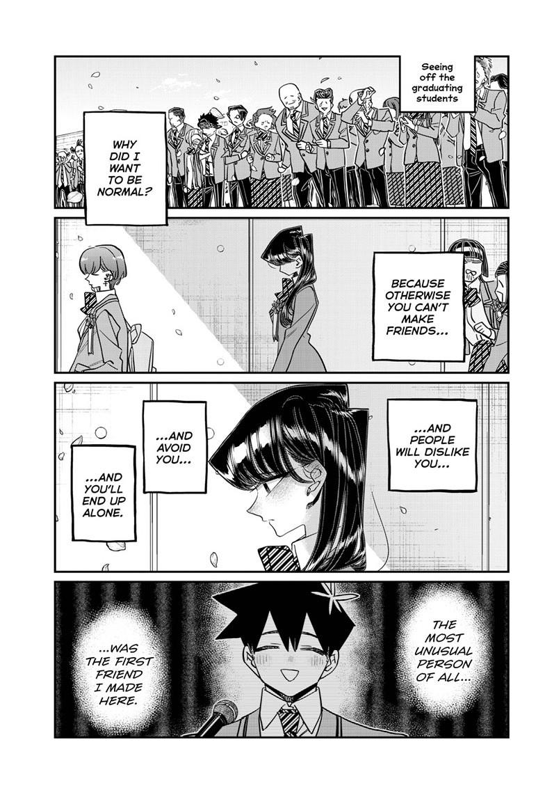 Komi-san wa Komyushou Desu chapter 499 page 12