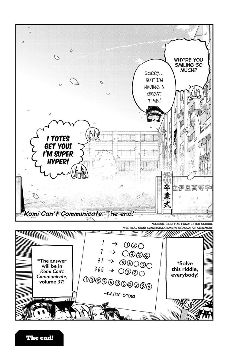 Komi-san wa Komyushou Desu chapter 499 page 21