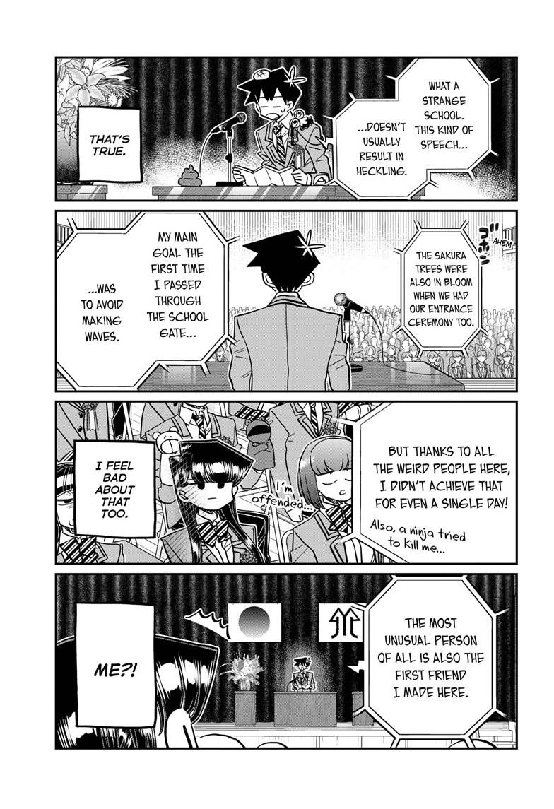 Komi-san wa Komyushou Desu chapter 499 page 8