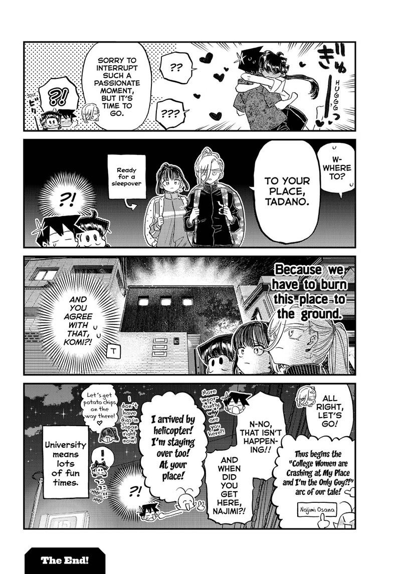 Komi-san wa Komyushou Desu chapter 501 page 14