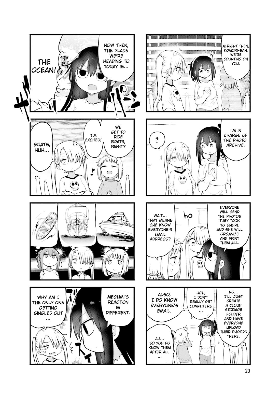 Komori-san wa Kotowarenai! chapter 100 page 3