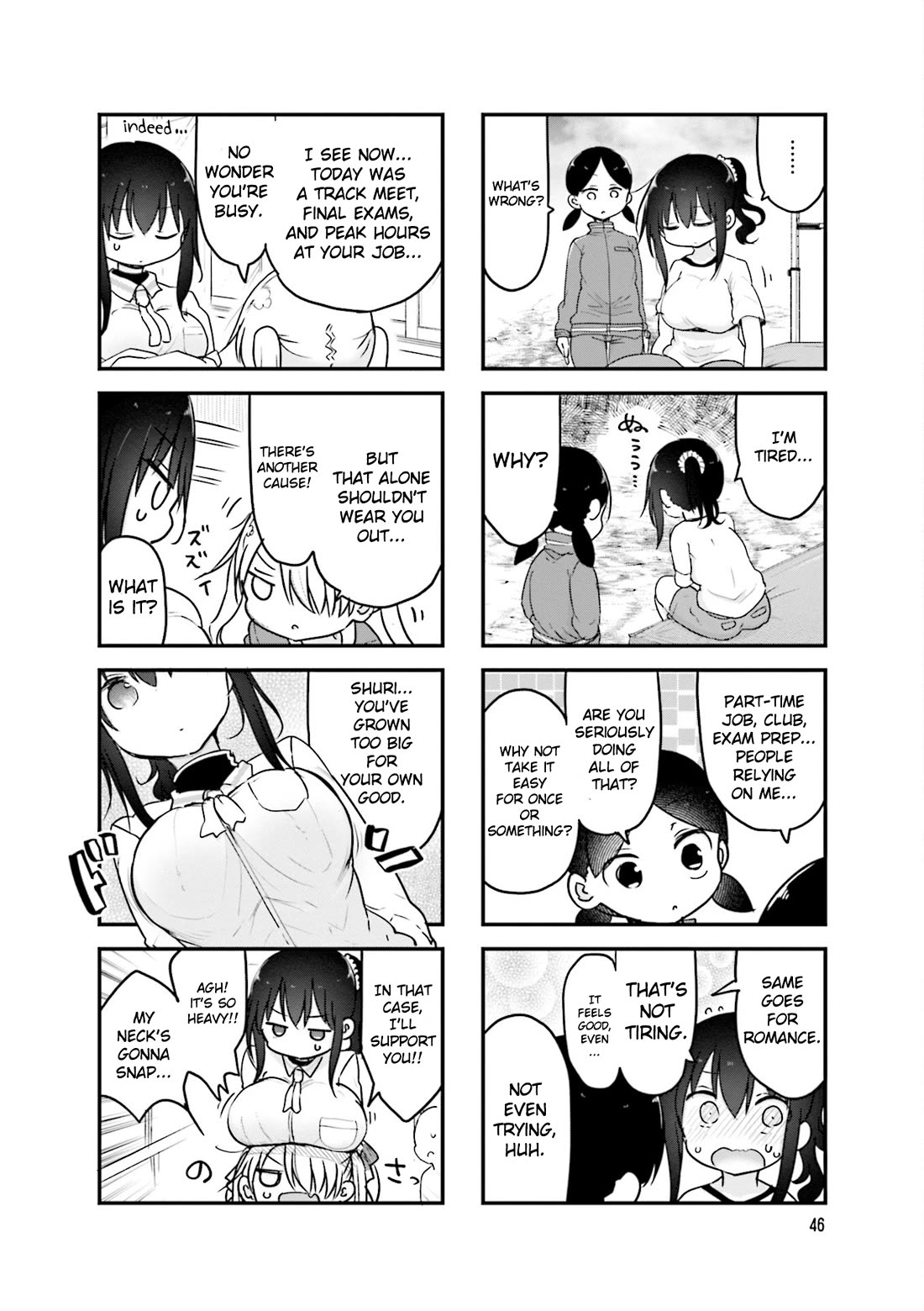 Komori-san wa Kotowarenai! chapter 103 page 3