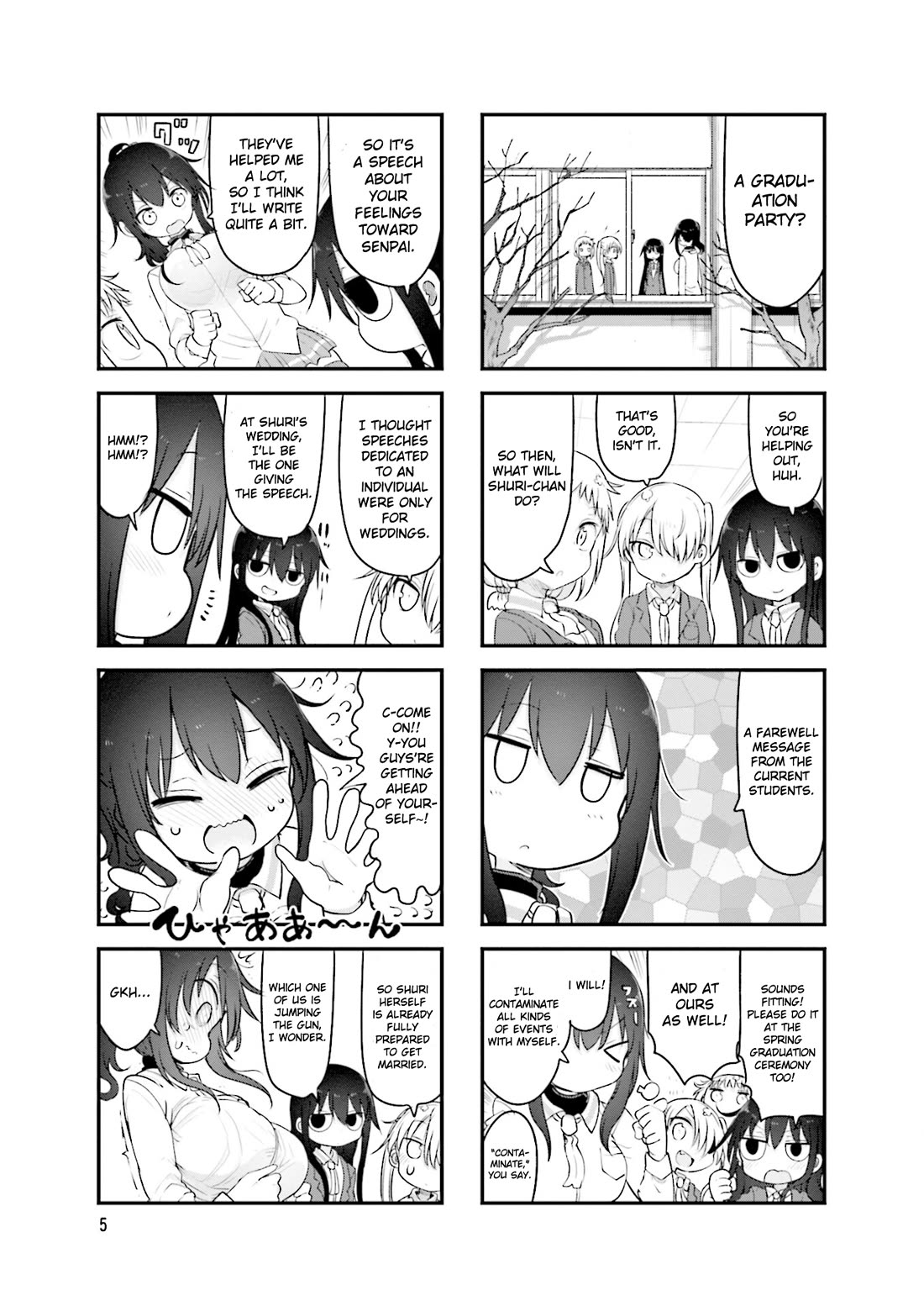 Komori-san wa Kotowarenai! chapter 111 page 8