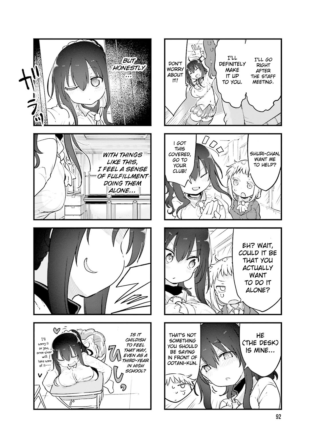 Komori-san wa Kotowarenai! chapter 121 page 5
