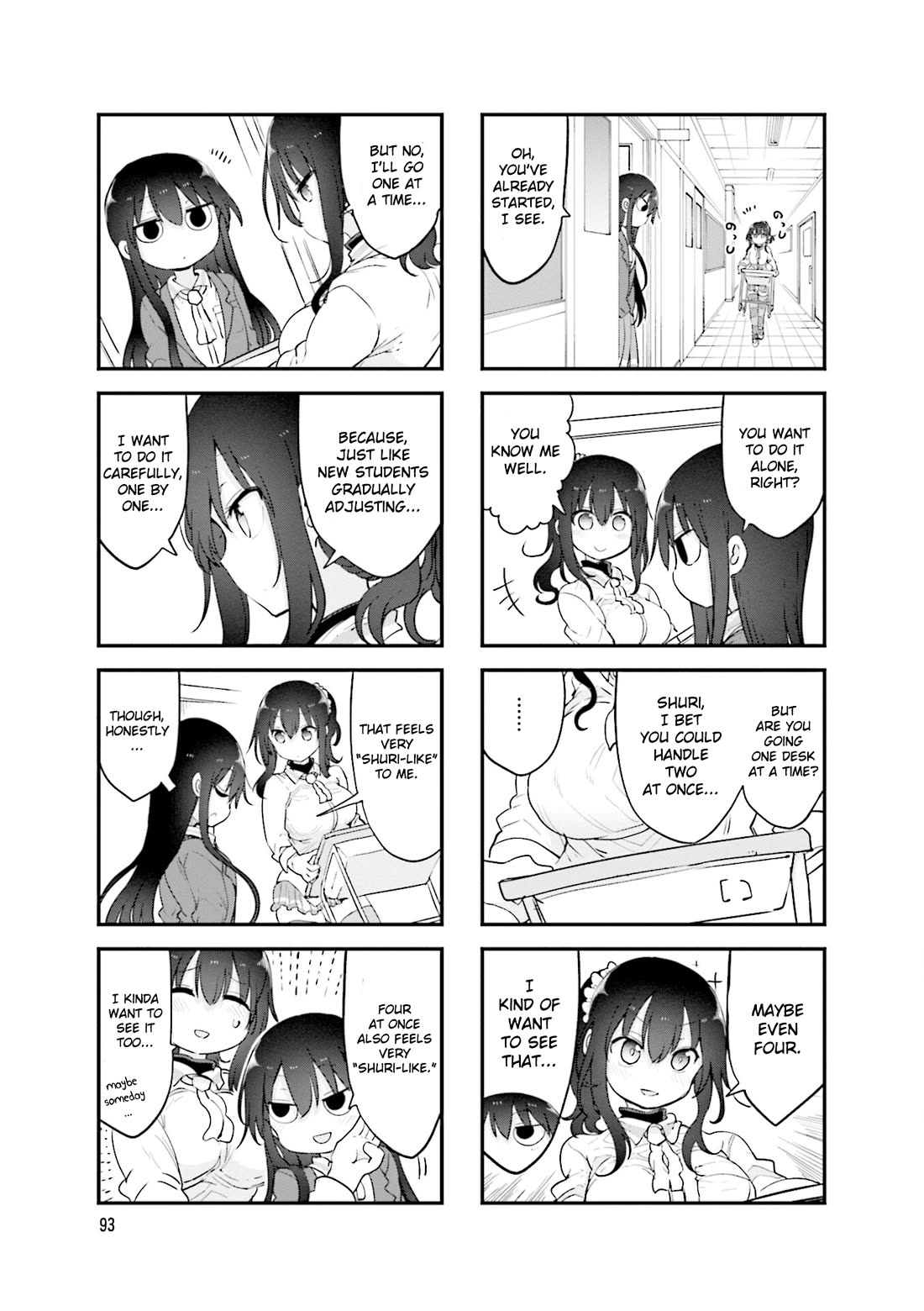 Komori-san wa Kotowarenai! chapter 121 page 6