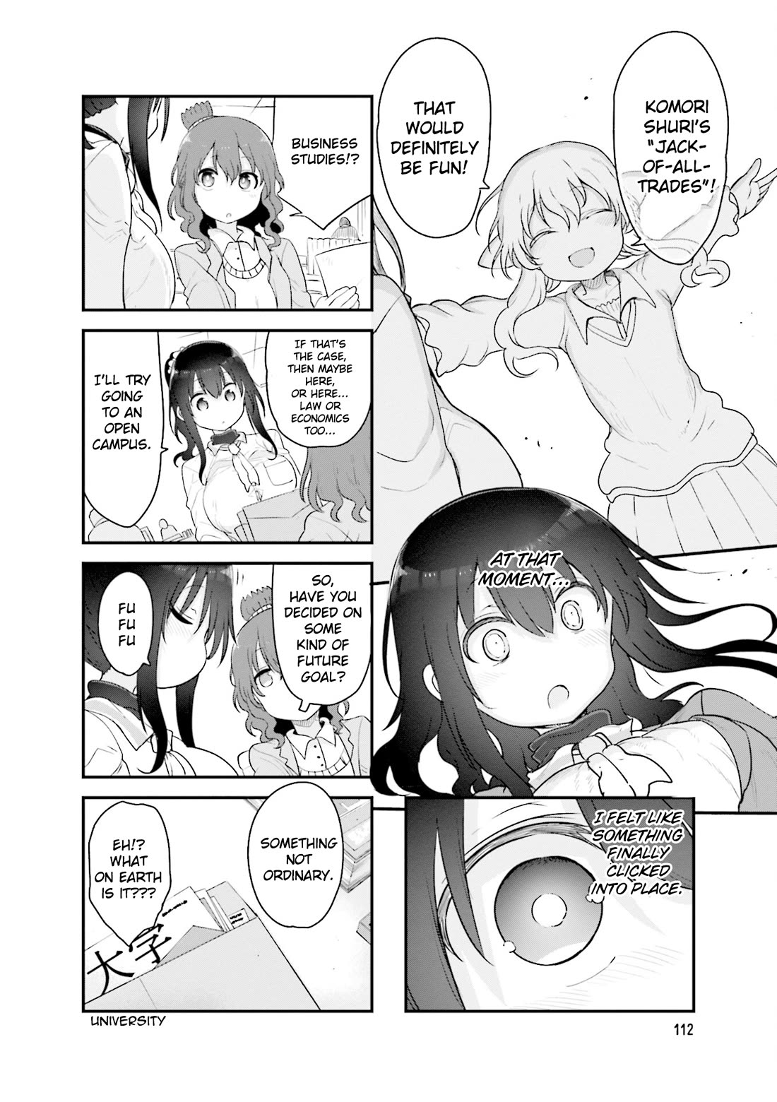Komori-san wa Kotowarenai! chapter 123 page 9