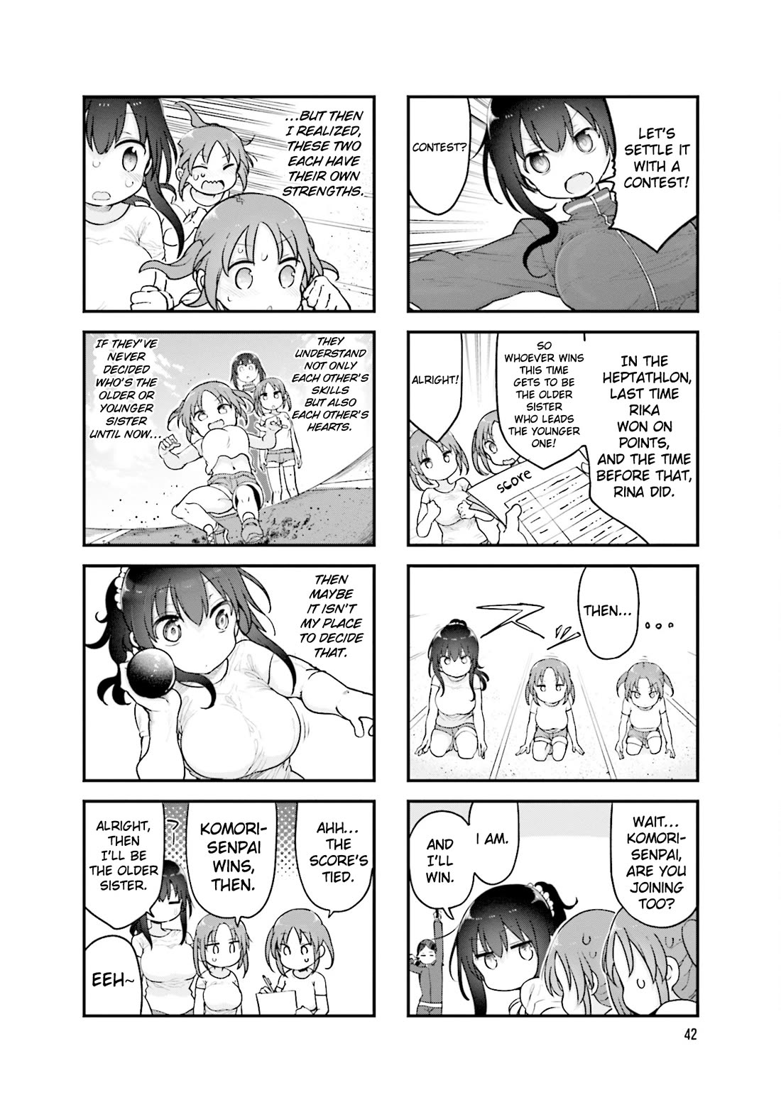 Komori-san wa Kotowarenai! chapter 128 page 7