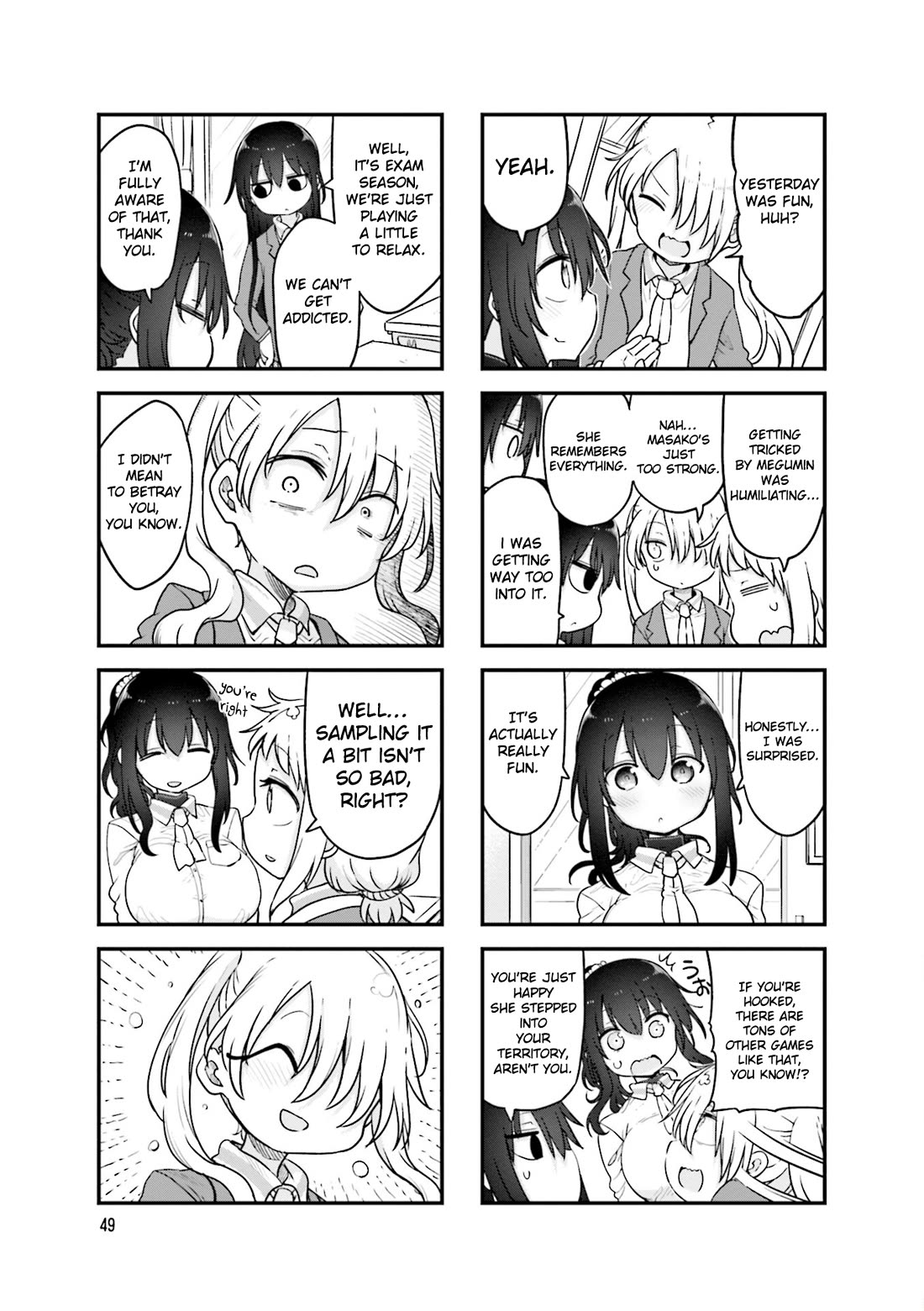 Komori-san wa Kotowarenai! chapter 129 page 4