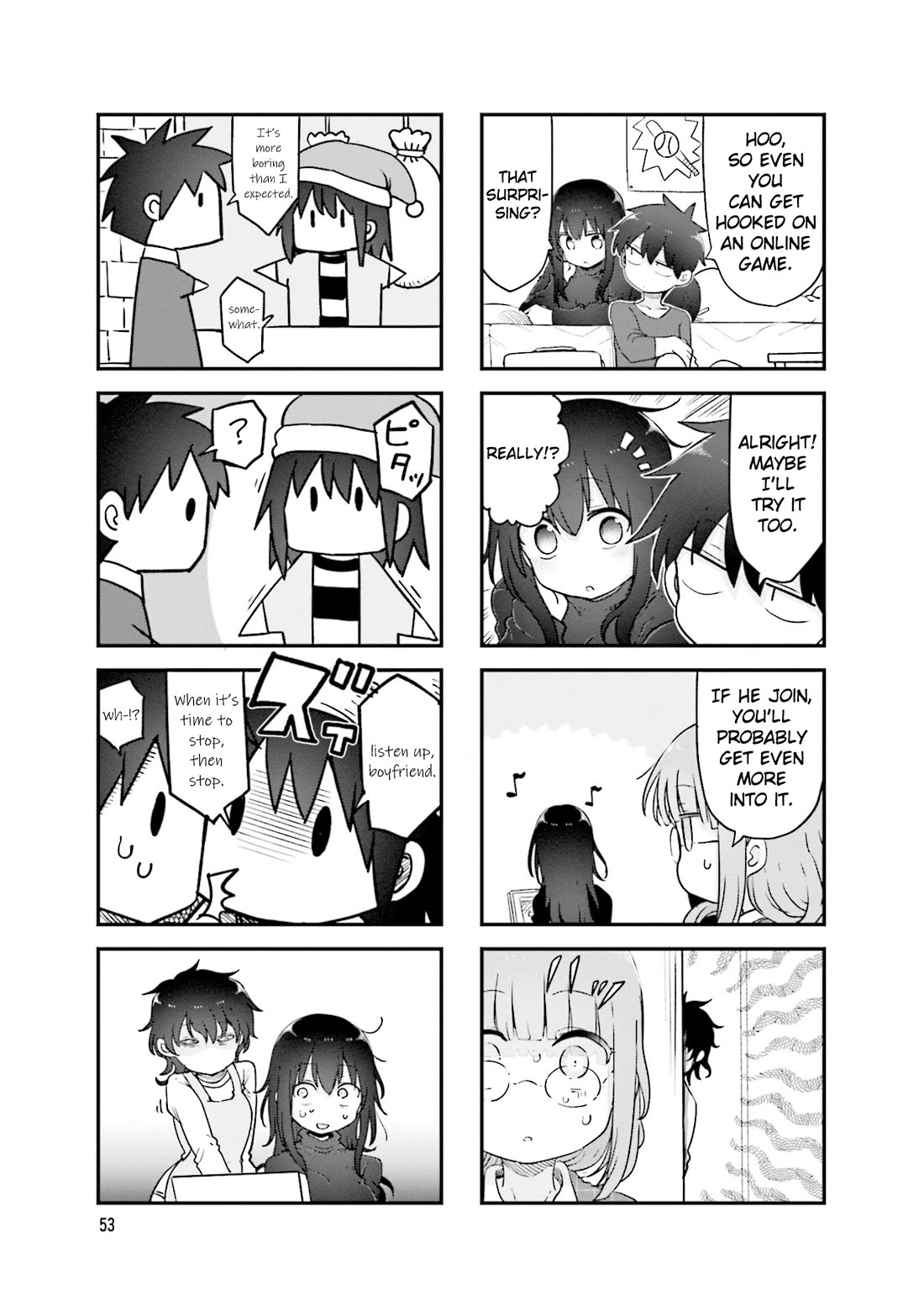 Komori-san wa Kotowarenai! chapter 129 page 8