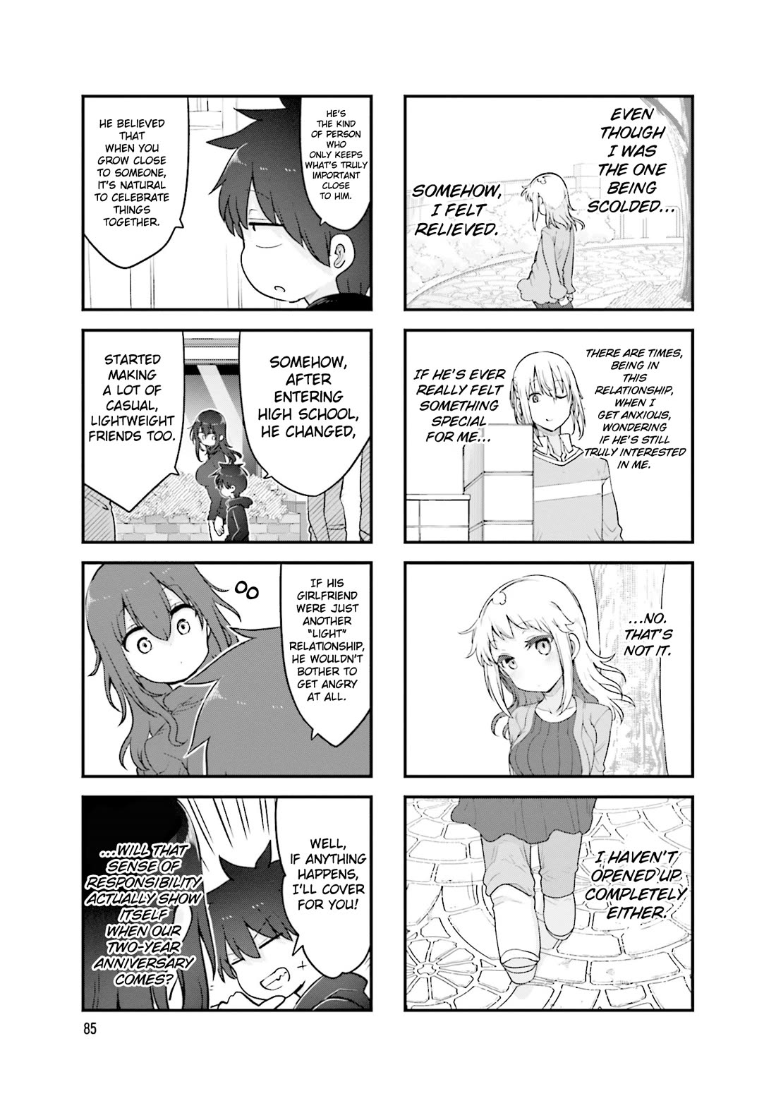 Komori-san wa Kotowarenai! chapter 133 page 8