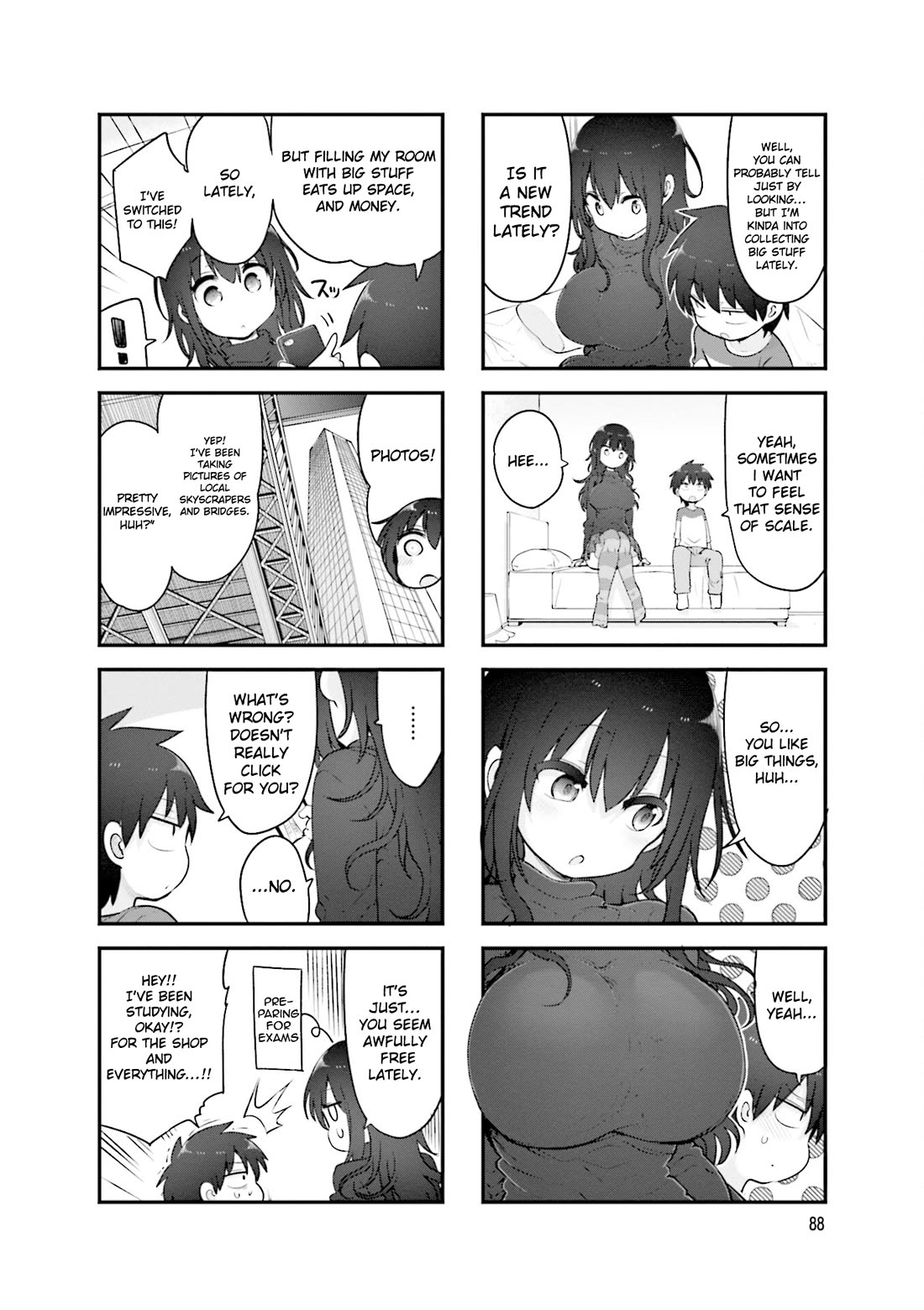 Komori-san wa Kotowarenai! chapter 134 page 3