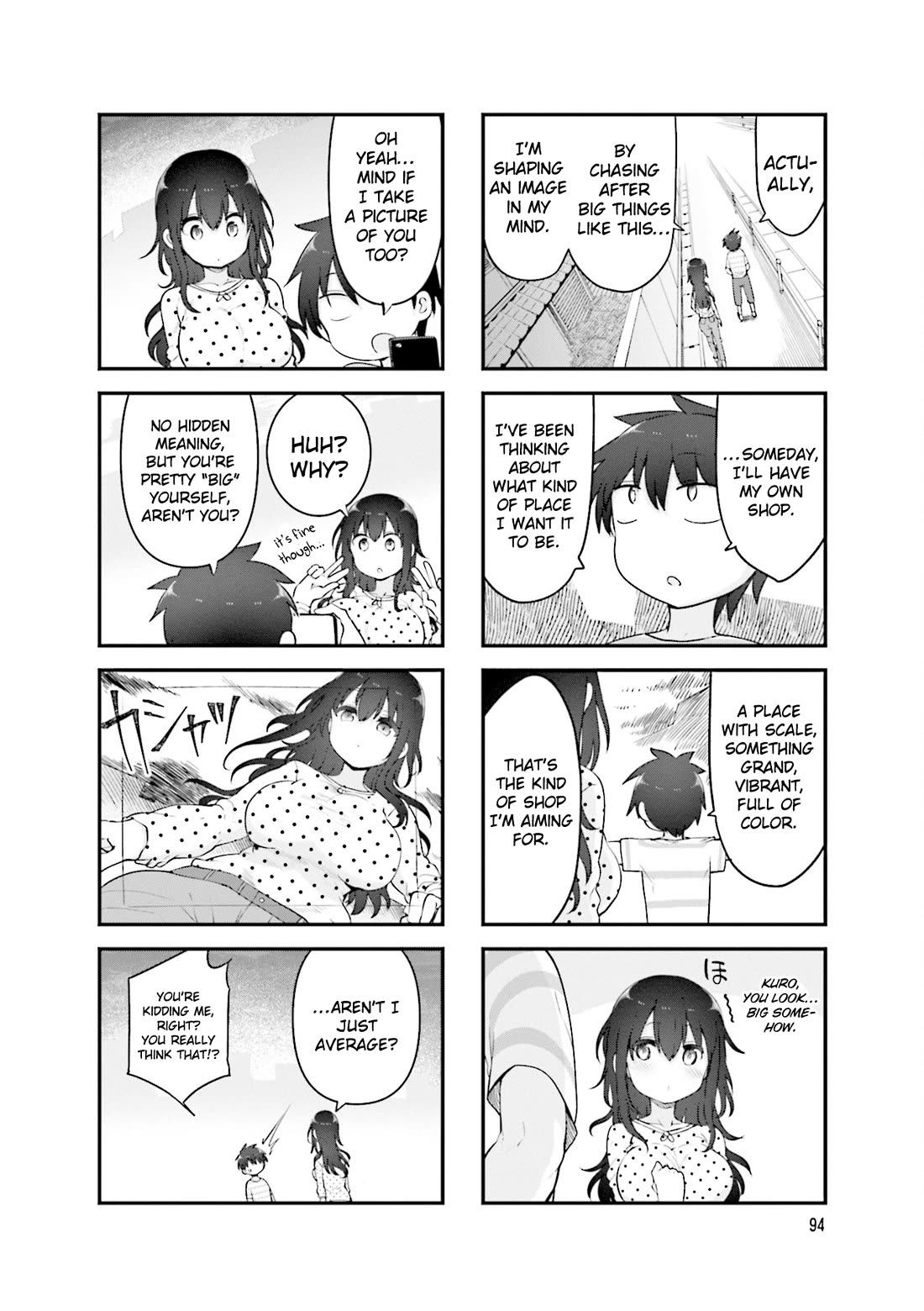 Komori-san wa Kotowarenai! chapter 134 page 9
