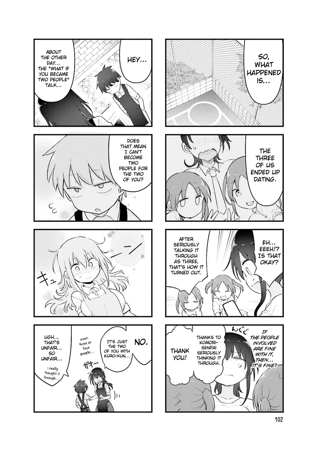 Komori-san wa Kotowarenai! chapter 135 page 9