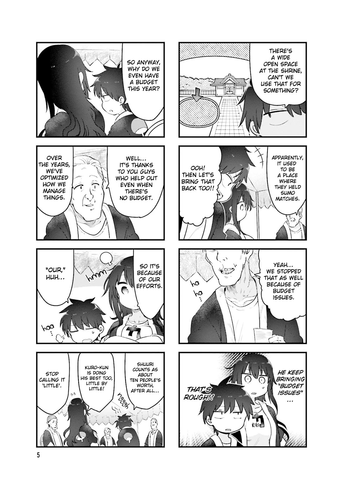 Komori-san wa Kotowarenai! chapter 137 page 8