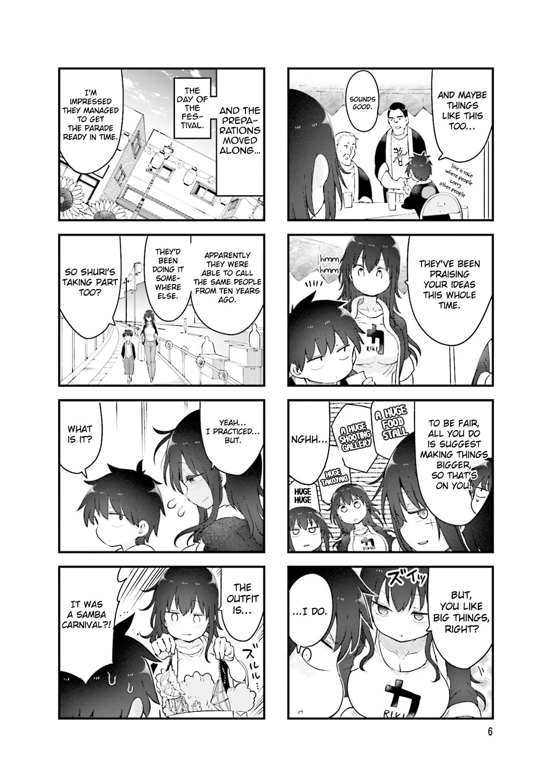Komori-san wa Kotowarenai! chapter 137 page 9