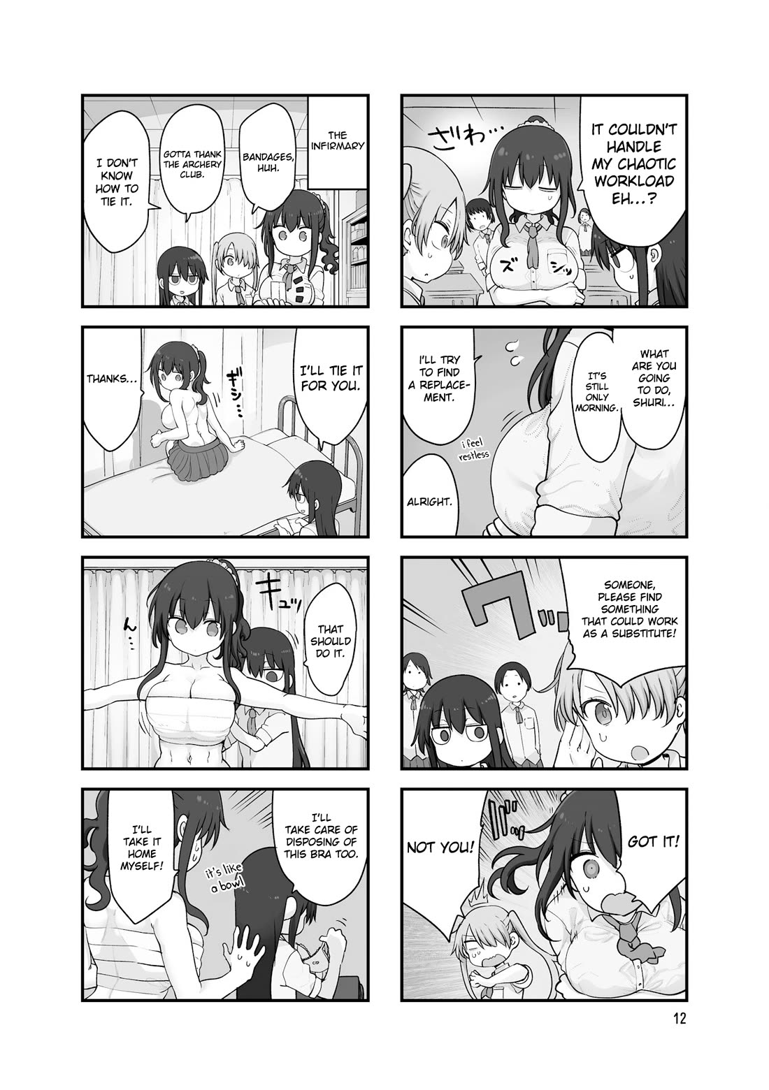 Komori-san wa Kotowarenai! chapter 138 page 3