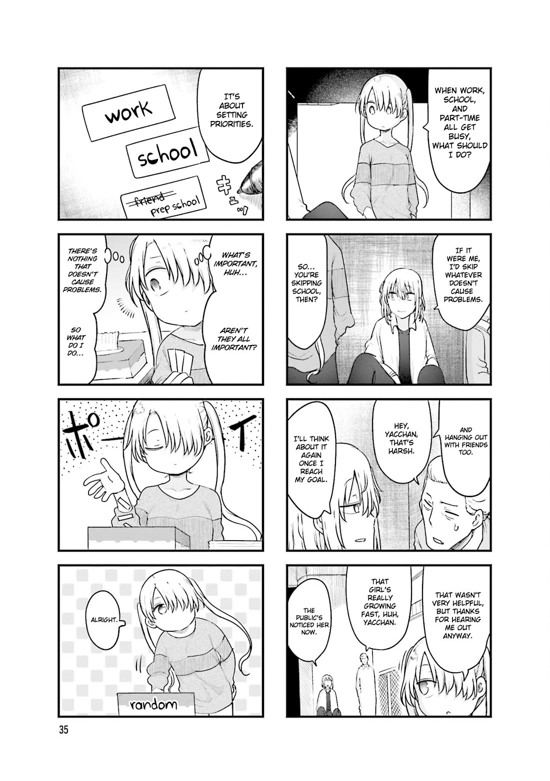 Komori-san wa Kotowarenai! chapter 140 page 8