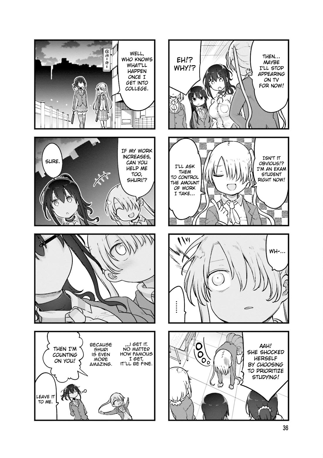 Komori-san wa Kotowarenai! chapter 140 page 9