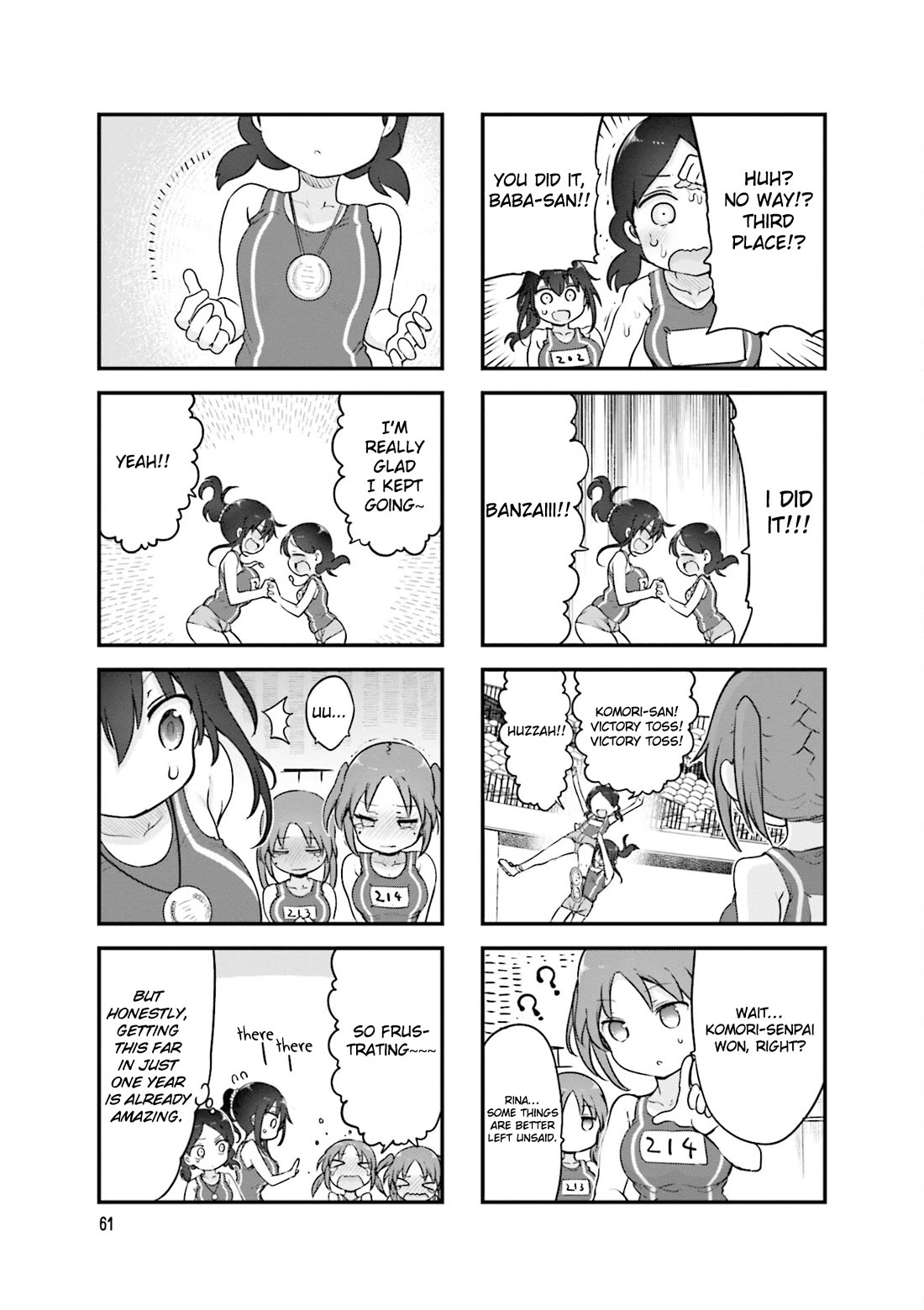 Komori-san wa Kotowarenai! chapter 143 page 8