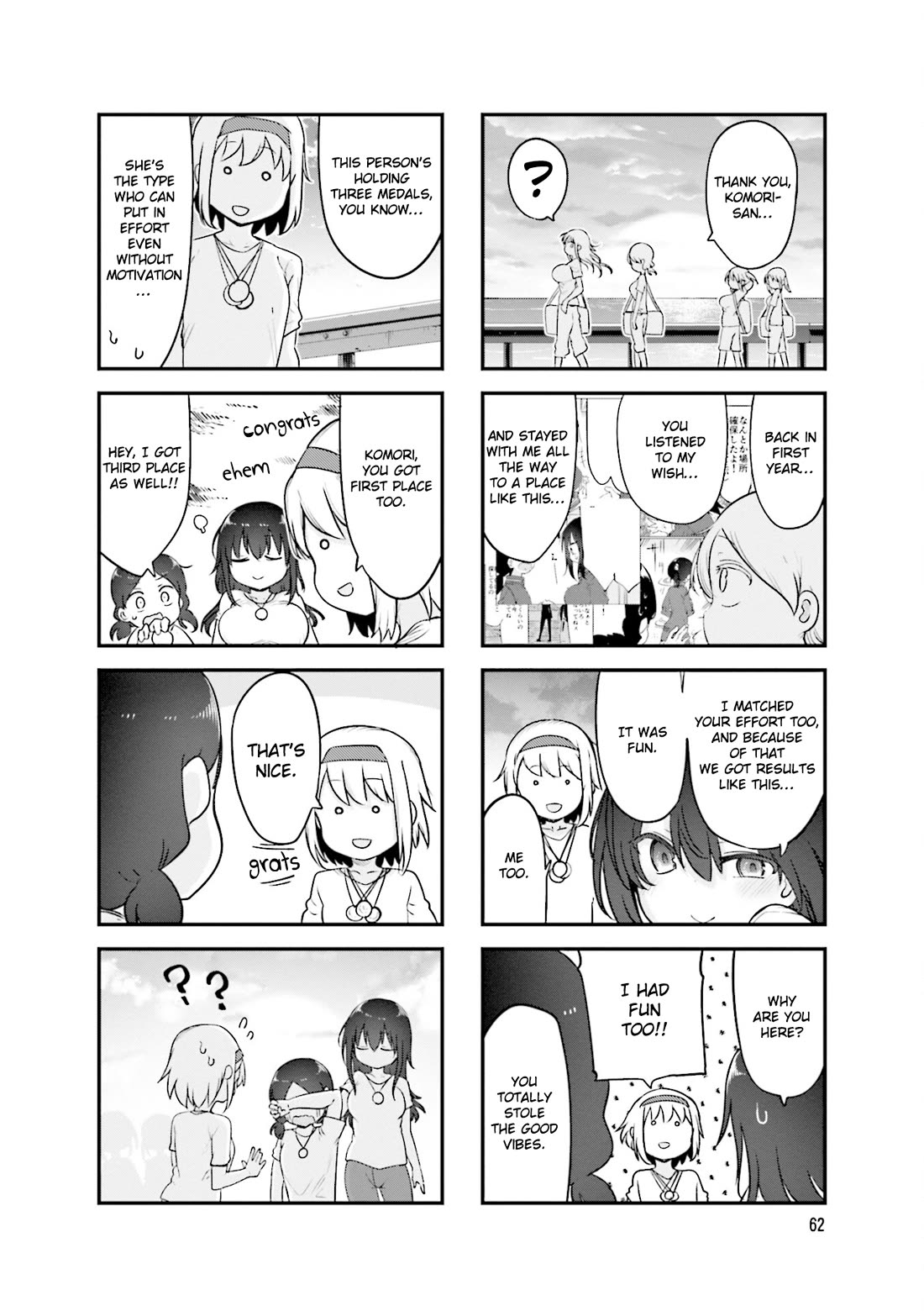 Komori-san wa Kotowarenai! chapter 143 page 9