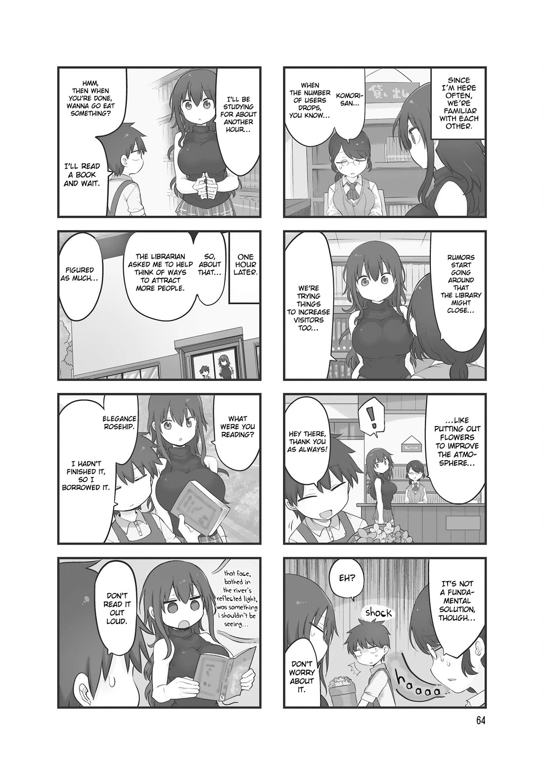 Komori-san wa Kotowarenai! chapter 144 page 3