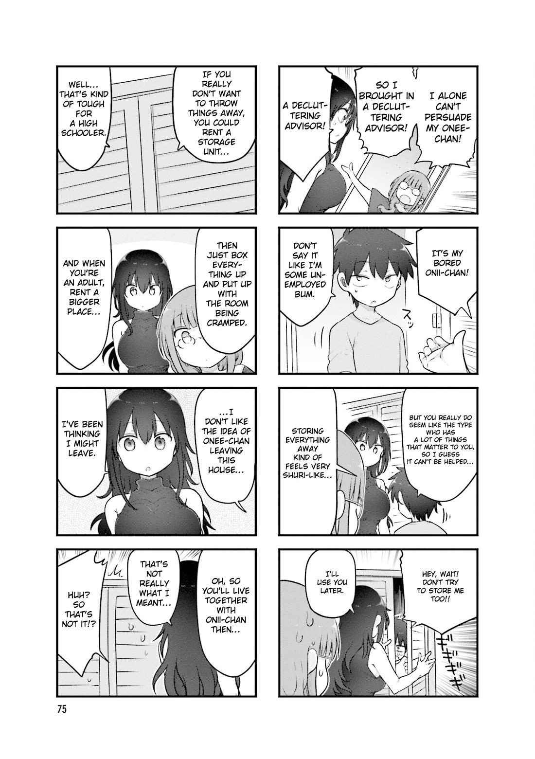 Komori-san wa Kotowarenai! chapter 145 page 6