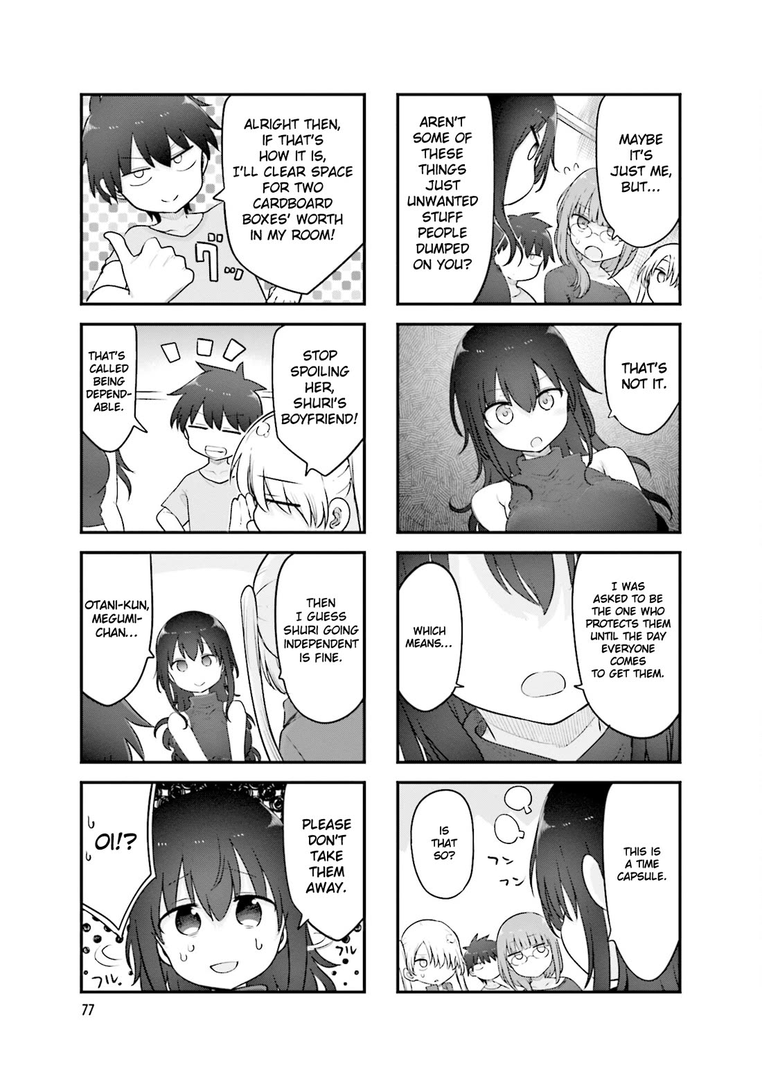 Komori-san wa Kotowarenai! chapter 145 page 8