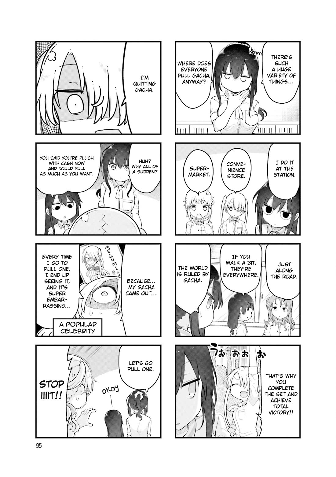 Komori-san wa Kotowarenai! chapter 147 page 8