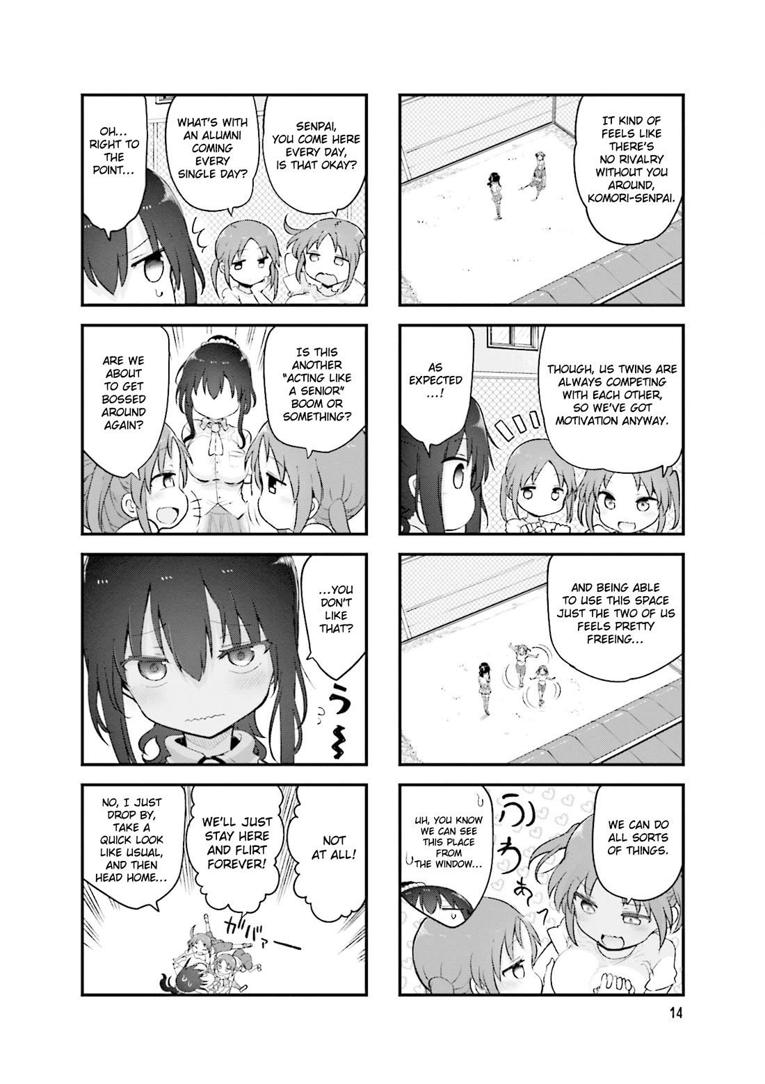 Komori-san wa Kotowarenai! chapter 151 page 5
